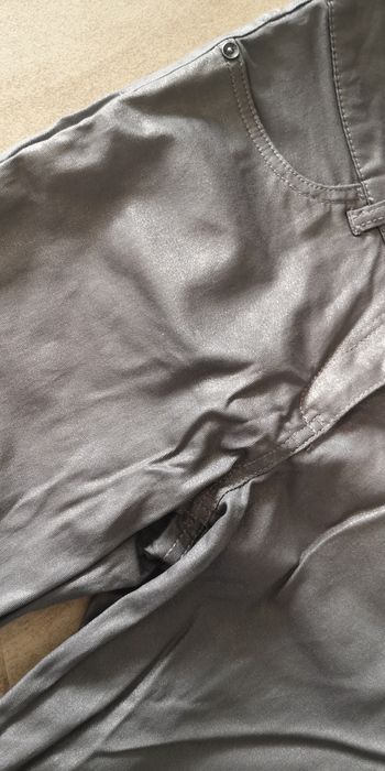 Spodnie woskowane khaki