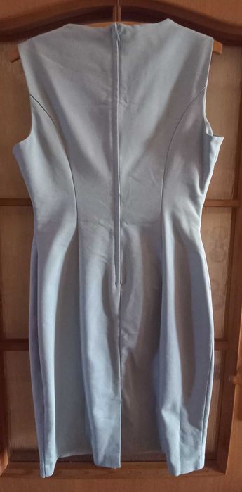 Sukienka elegancka ołówkowa ORSAY 38 błękitna