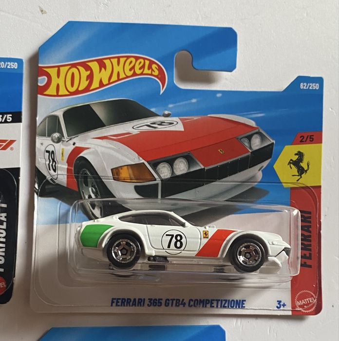 Hot Wheels Pack 4 Ferrari