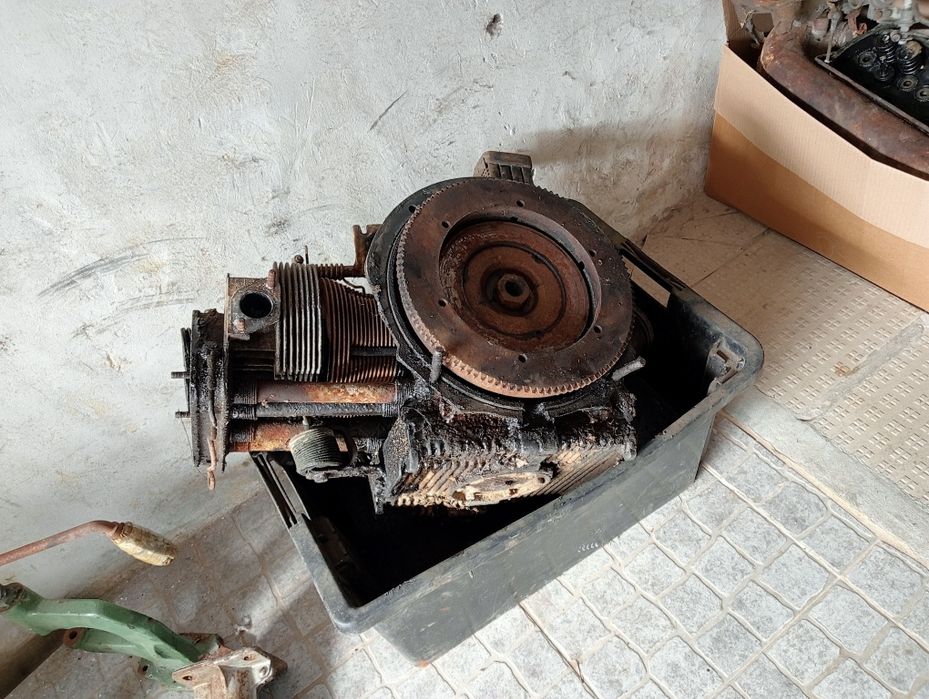 Motor VW desmontado