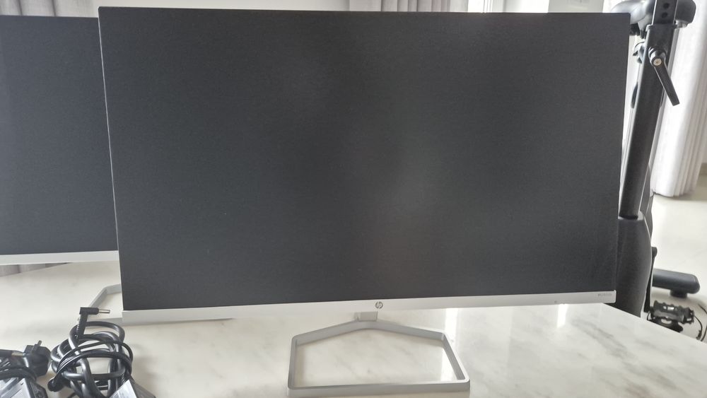 Conjunto de 2 ecrãs/monitores 24 polegadas HP M24fwa - como novos !