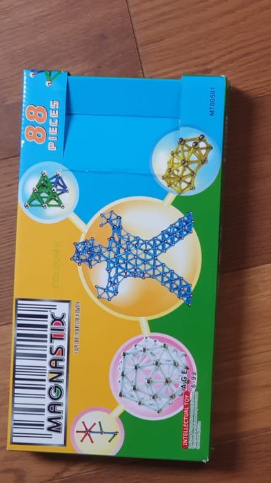 klocki magnetyczne Magnastix 88 elementów