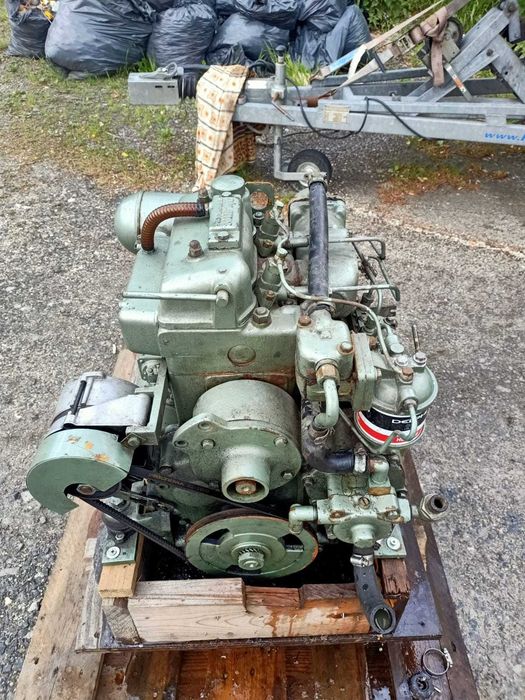 silnik stacjonarny ALBIN AD21 diesel 2-cylindry