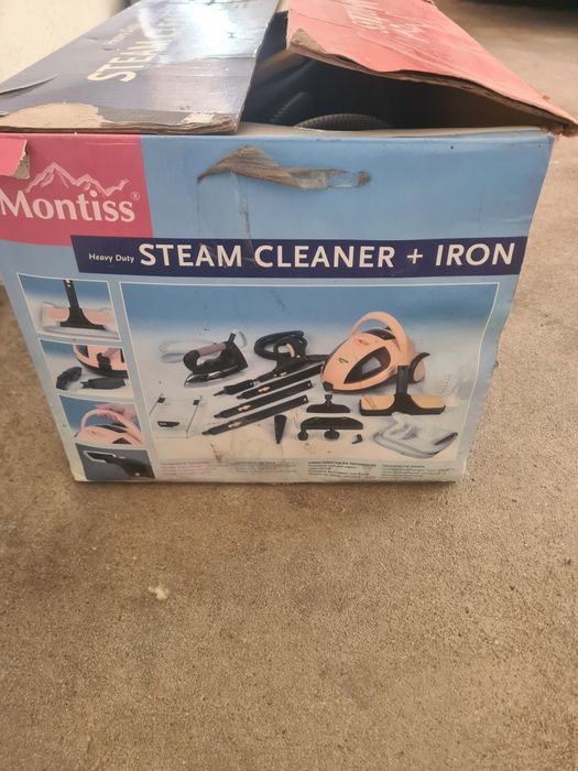 Steam cleaner com ferro de caldeira