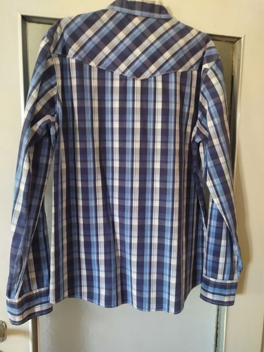 Koszula w kratę męska