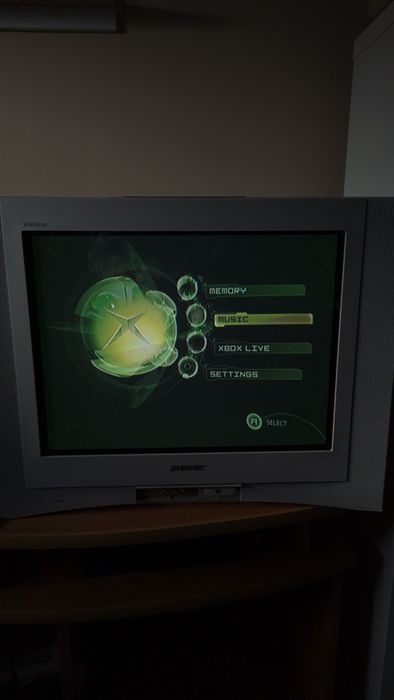 Xbox classic crystal komplet box