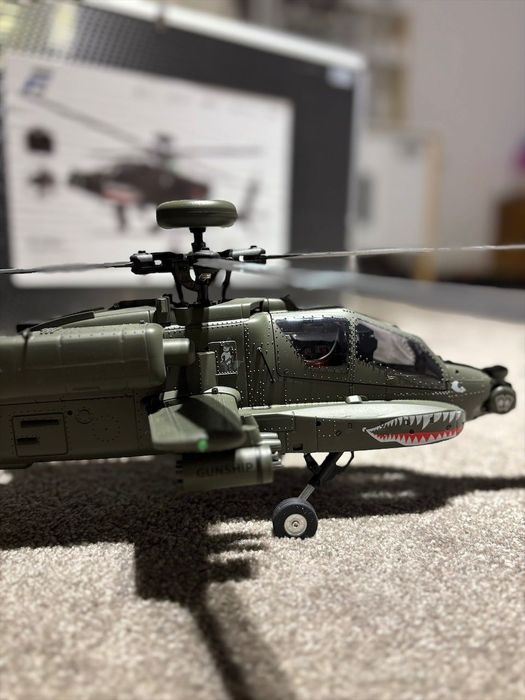 Helikopter RC Apache AH-64D Eachine E250 | NOWY | AKRO | WALIZKA
