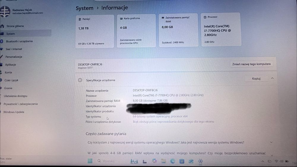 Dell Inspiron 15 Gaming 5577