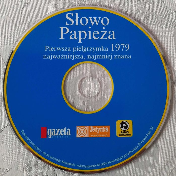 Słowo Papieża - Pierwsza pielgrzymka 1979 - płyta CD.