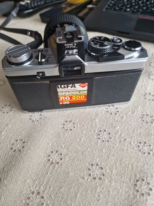 Aparat Olympus OM-2 zestaw