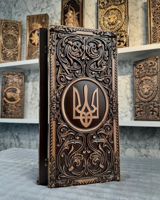 Нарды из дерева на подарок