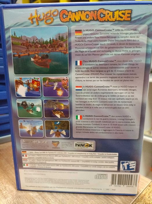 Hugo: CannonCruise PS2 Sklep Wysyłka Wymiana