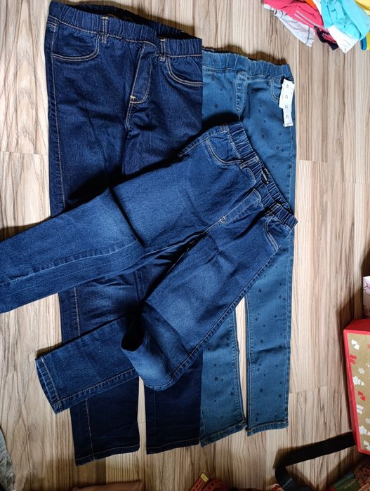 Legginsy jeans 152