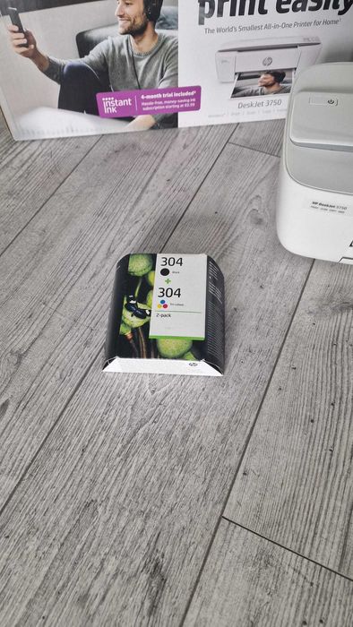 Drukarka atrament 3w1 HP DeskJet 3750 + TUSZE