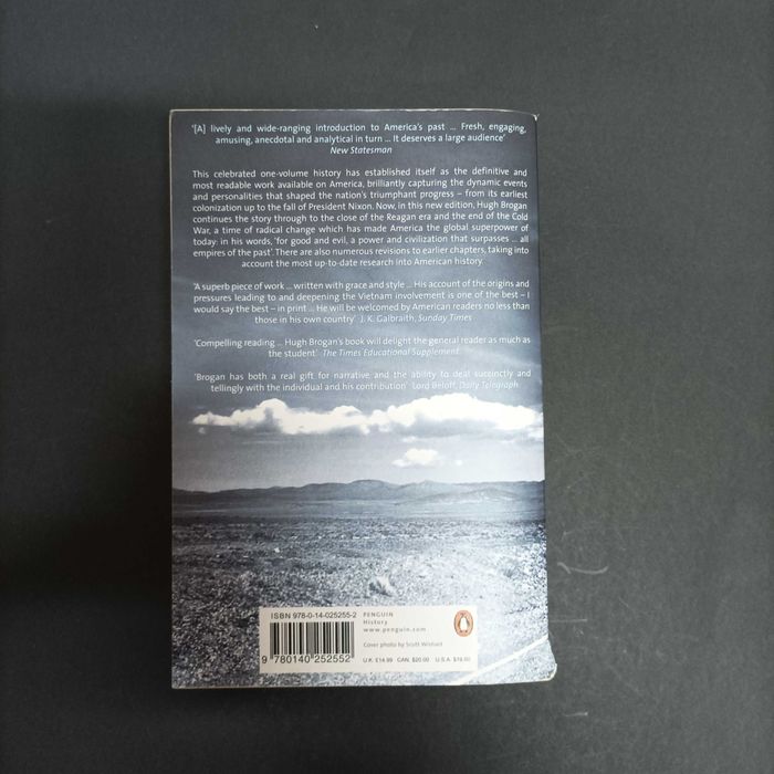 The History of US  Hugh Brogan