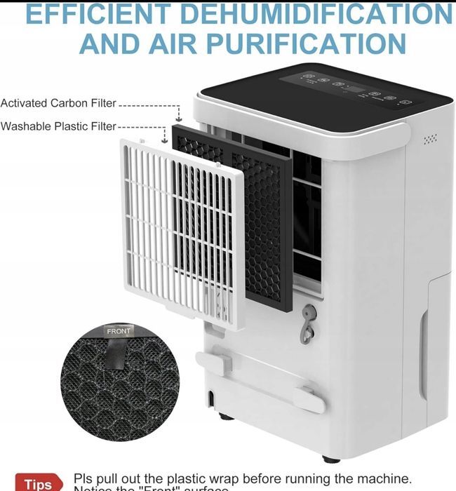 Osuszacz Powietrza 10L/24h SHINCO Timer Higrostat