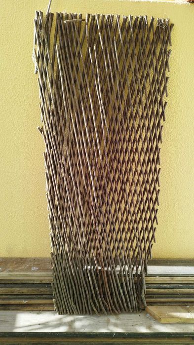 Natural Wooden Trellis for Garden or Decoration