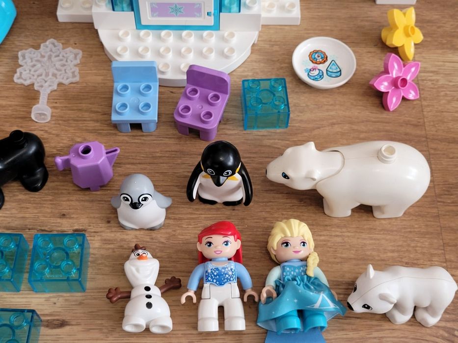 Klocki Lego Duplo - Kraina Lodu, ogromny zestaw, zabawki