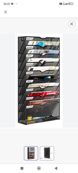 Regał metalowy składany