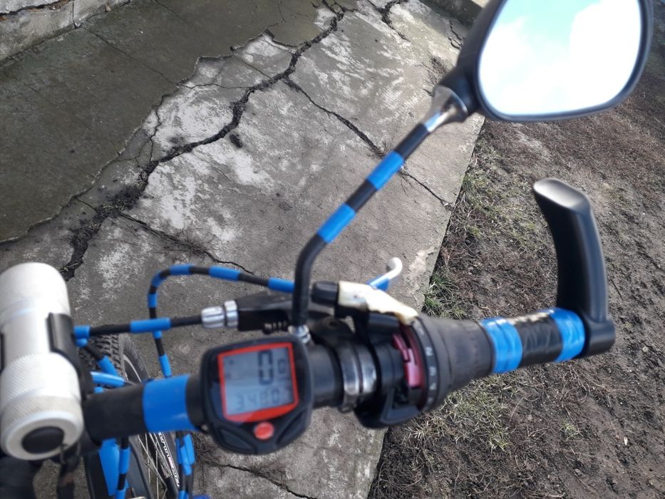 Синій  велосипед ФОРМУЛА