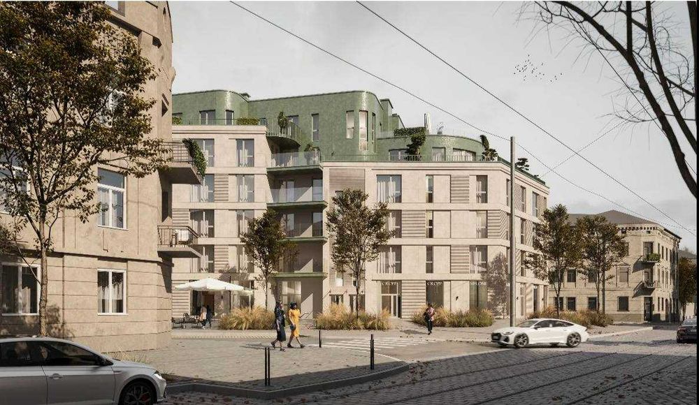 Продаж 3-кімнатної квартири з панорамною терасою  вул. Романа Дашкевича, 2  Клубний будинок