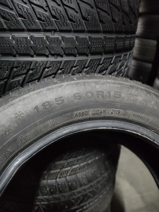 Резина зимова 185 60 r15 Continental колеса шини зима Gtyres