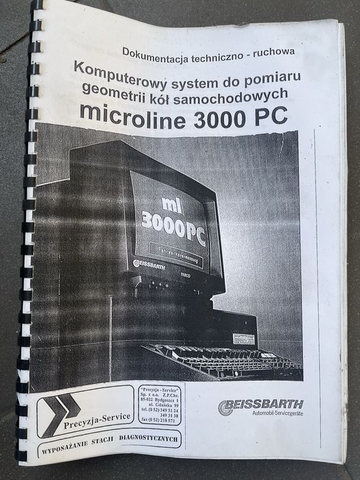 Geometria kół  MICROLINE 3000 PC