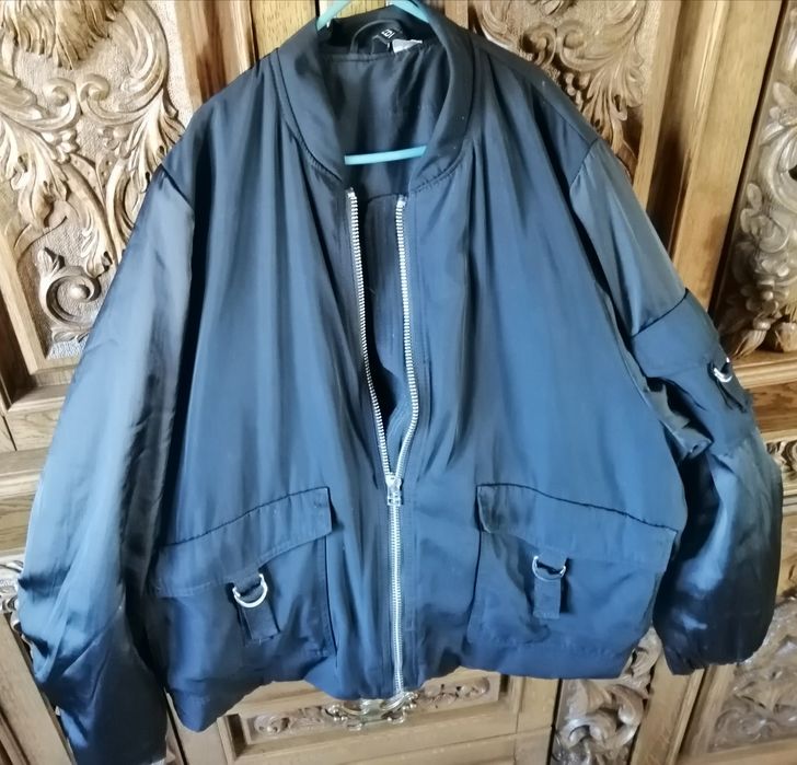 Cieplejsza bomberka, przejściowa kurtka , H&M