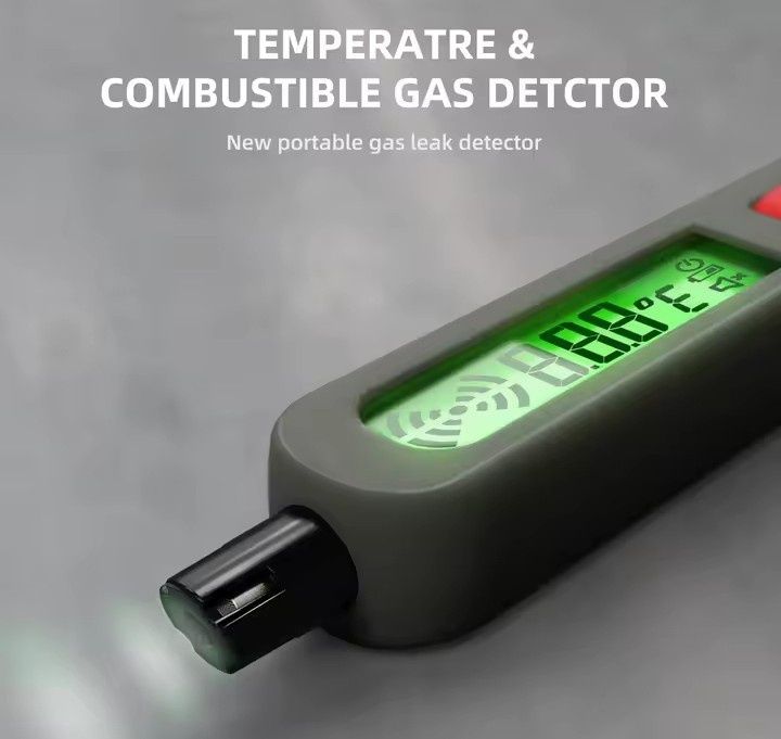 Detektor wycieku czujnik gazu akumulatorowy.