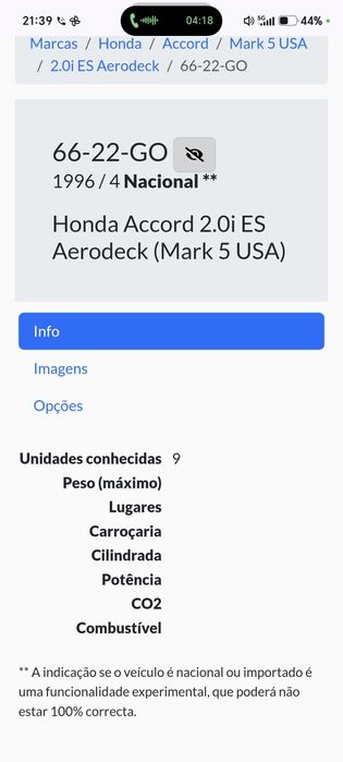 Honda Accord — fotografia 8