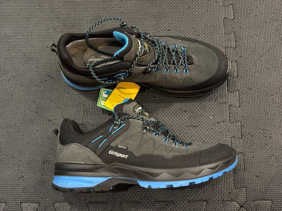 Кросівки трекінгові р.43, 44, 45, 46, 47 - Grisport Spur Grey Walking Shoe - 14901 (напівчеревики) - Vibram