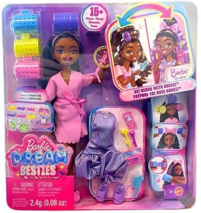 Barbie Dream Besties Festival Looks Lalka Brooklyn pudełko,