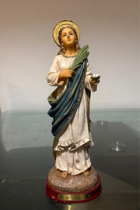Estátua Santa Luzia - Imagem Religiosa