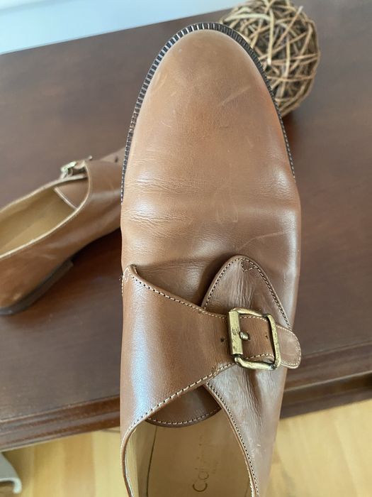 чоловічі туфлі Calvin Klein  (monk strap)