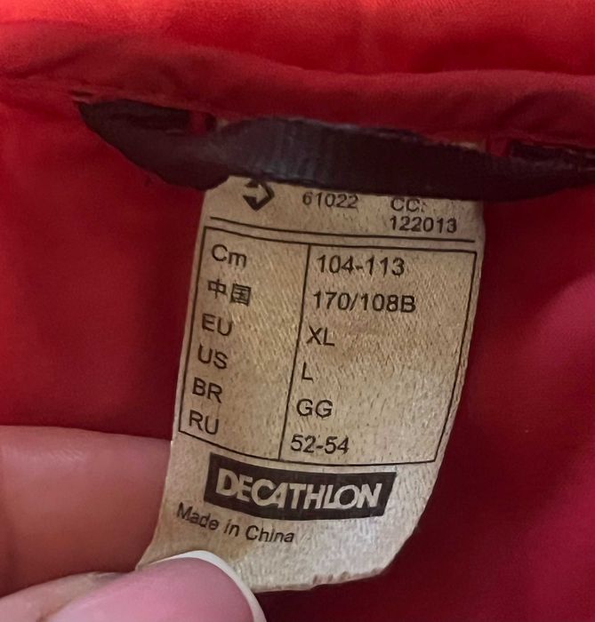 Куртка-пуховик Quechua X-Light від Decathlon L/XL ідеальний стан