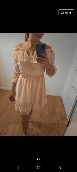 Sukienka hiszpanka S/M, wesele