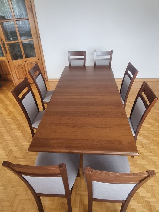 Stół + 8 krzeseł
