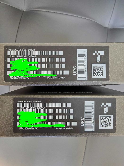 Samsung S25 Edge 12/512GB Titanium Jetblack, Silver