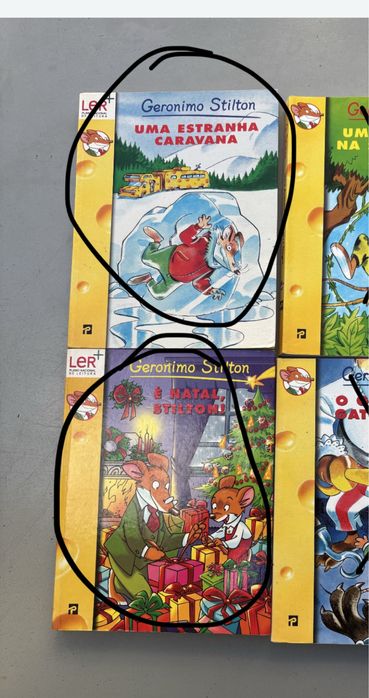 Vendo livros juvenis Totó, Gémeas, Banana, Geronimo