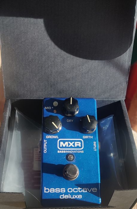 Pedal octave MXR bass octave deluxe