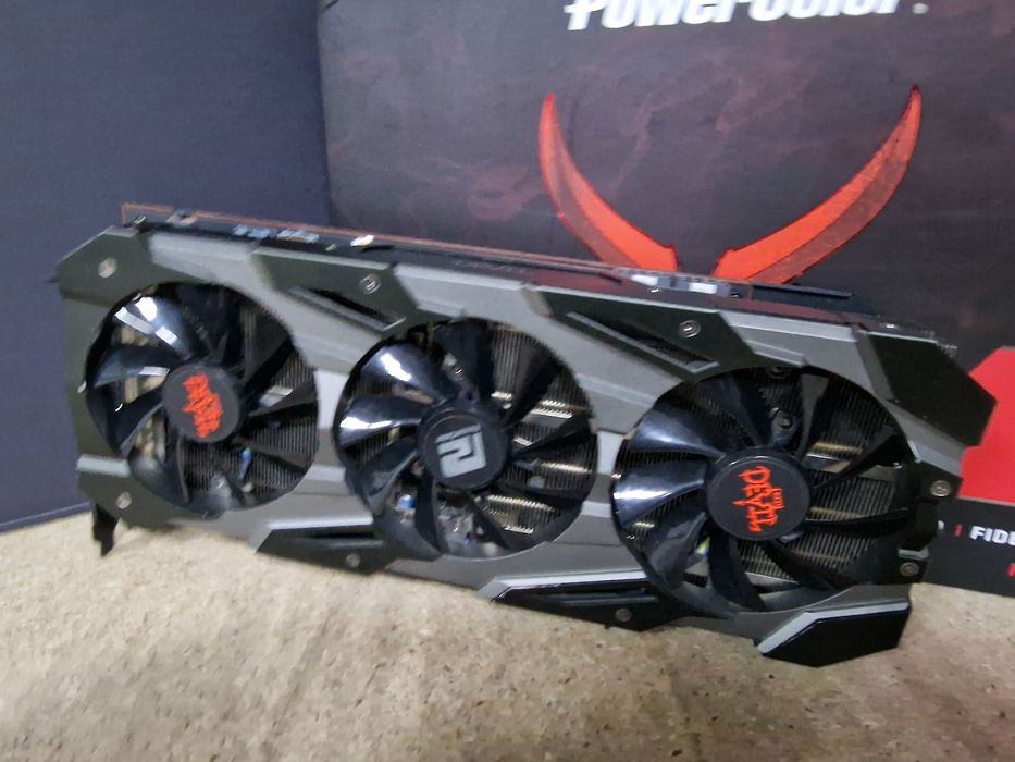 AMD Rx5700xt 8gb PoweColor Red Devil