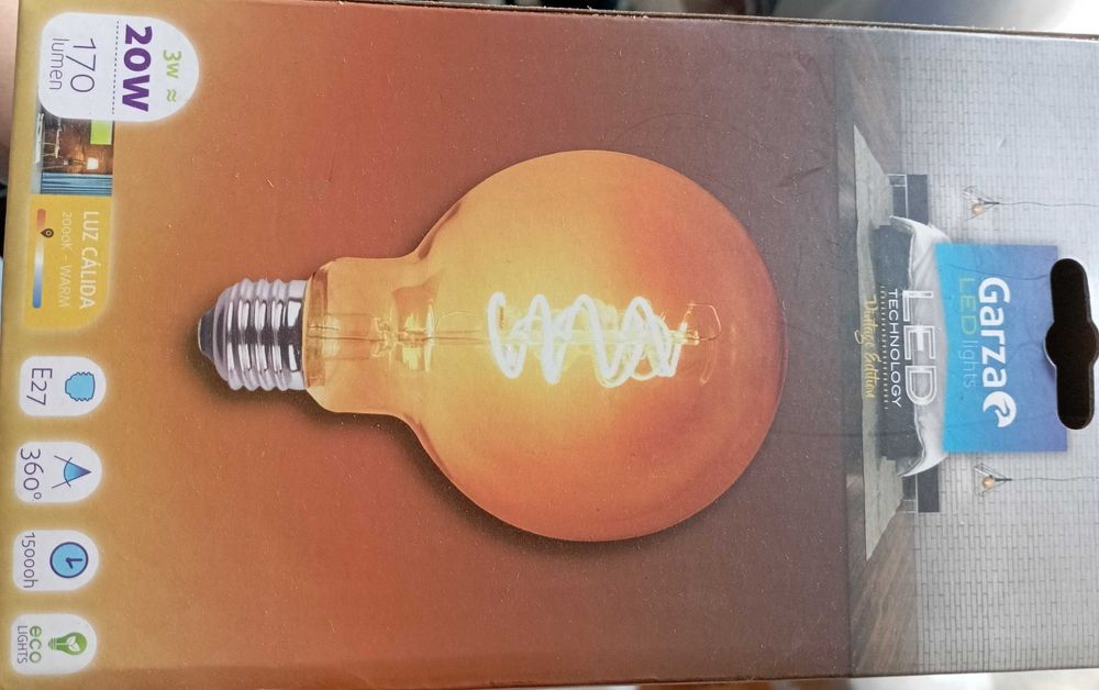 Lâmpada led E27 estilo retro