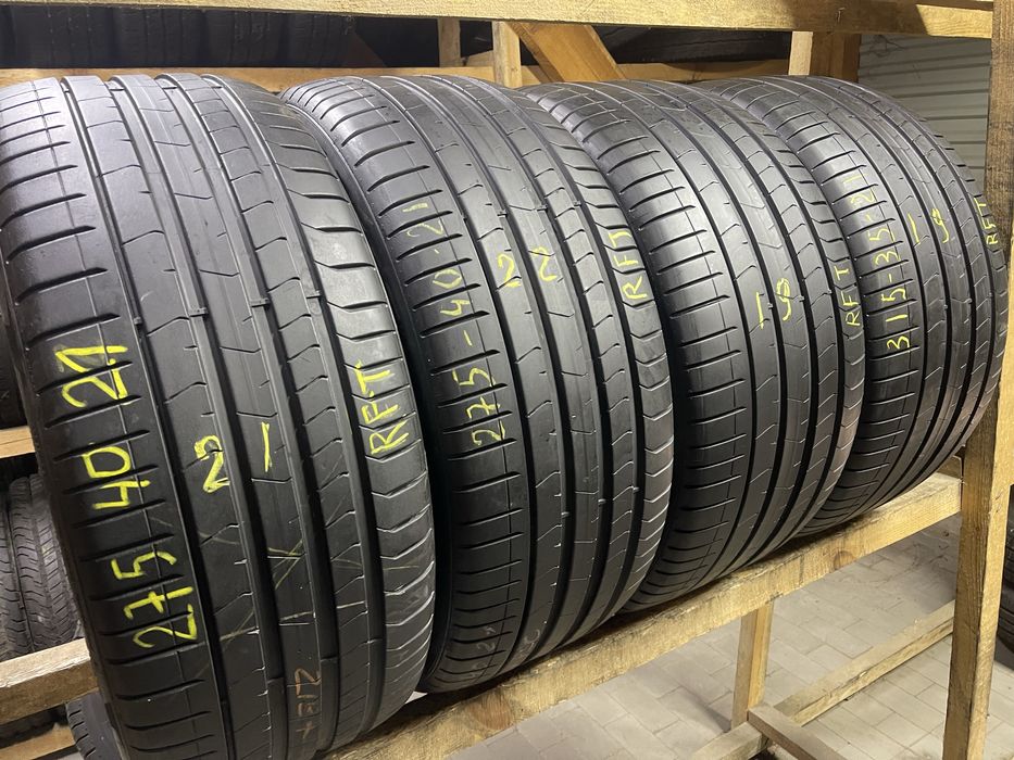 Комплект літо 275/40R21 315/35R21 PIRELLI Pzero PZ4 RFT 4шт