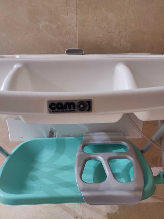 Banheira com trocador, da Cam