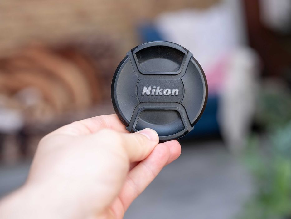 Osłona dekielek pokrywa obiektywu Nikon 77mm oryginalny LC-77 Białystok ...