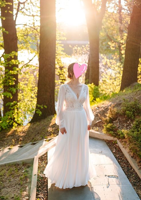 Sukienka ślubna w stylu boho