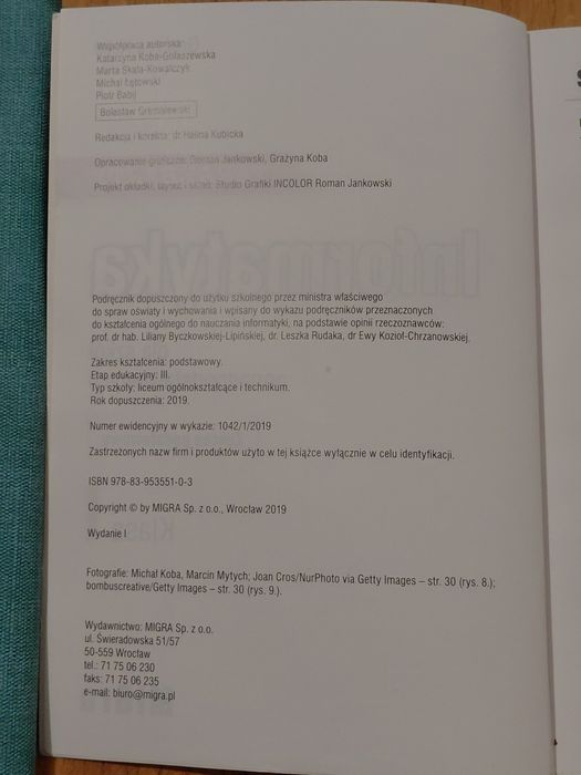 Informatyka dla Szkół ponadpodstawowych