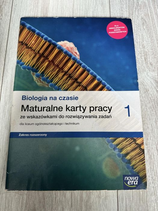 Biologia na czasie, maturalne karty pracy 1