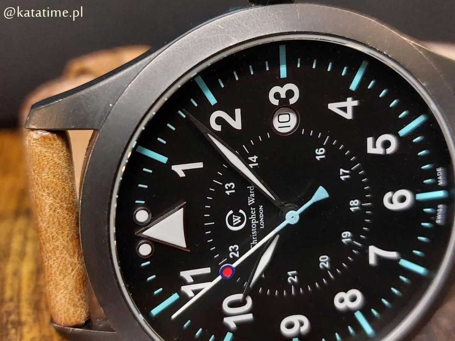 Zegarek męski CHRISTOPHER WARD C8 PILOT limitacja do 200 szt. OKAZJA!