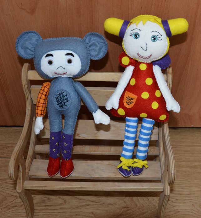 Кукутики  іграшки з фетру